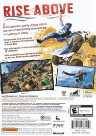 Box back cover for Pure on the Microsoft Xbox 360.