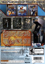Box back cover for RAIDEN FIGHTERS ACES on the Microsoft Xbox 360.
