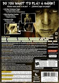 Box back cover for Saw 2 - Flesh And Blood on the Microsoft Xbox 360.