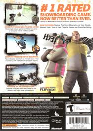 Box back cover for Stoked - Big Air Edition on the Microsoft Xbox 360.