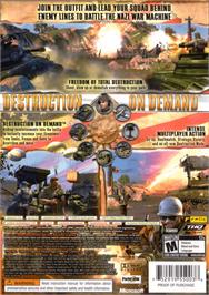 Box back cover for The Outfit on the Microsoft Xbox 360.