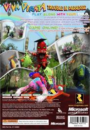 Box back cover for Viva Piñata - Trouble in Paradise on the Microsoft Xbox 360.
