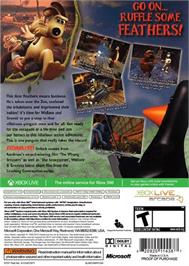 Box back cover for Wallace And Gromit's Grand Adventures - Episode 1 - Fright Of The Bumblebees on the Microsoft Xbox 360.