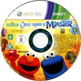 Cartridge artwork for 5, Rue Sésame - Il Etait Un Monstre on the Microsoft Xbox 360.