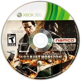 Cartridge artwork for Ace Combat - Assault Horizon on the Microsoft Xbox 360.
