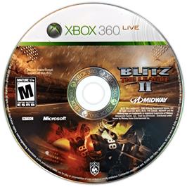 Cartridge artwork for Blitz - The League 2 on the Microsoft Xbox 360.