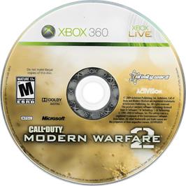 Cartridge artwork for Call Of Duty - Modern Warfare 2 on the Microsoft Xbox 360.