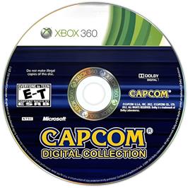 Cartridge artwork for Capcom Digital Collection on the Microsoft Xbox 360.
