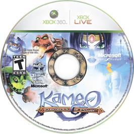 Cartridge artwork for Kameo - Elements Of Power on the Microsoft Xbox 360.