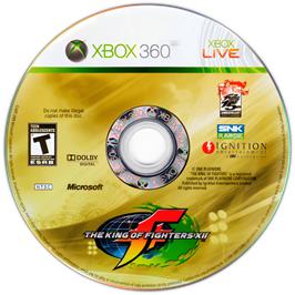 Cartridge artwork for King Of Fighters 12, The on the Microsoft Xbox 360.