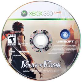 Cartridge artwork for Prince Of Persia on the Microsoft Xbox 360.