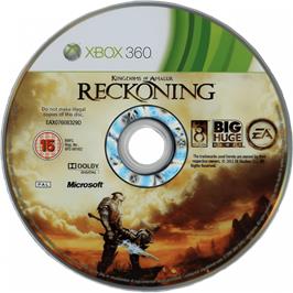 Cartridge artwork for Royaumes D'amalur - Reckoning, Les on the Microsoft Xbox 360.