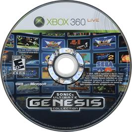 Cartridge artwork for Sega Mega Drive Ultimate Collection on the Microsoft Xbox 360.