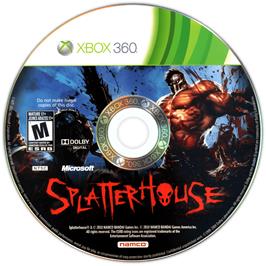 Cartridge artwork for Splatterhouse on the Microsoft Xbox 360.