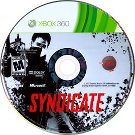 Cartridge artwork for Syndicate on the Microsoft Xbox 360.