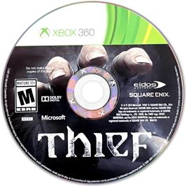 Cartridge artwork for Thief on the Microsoft Xbox 360.