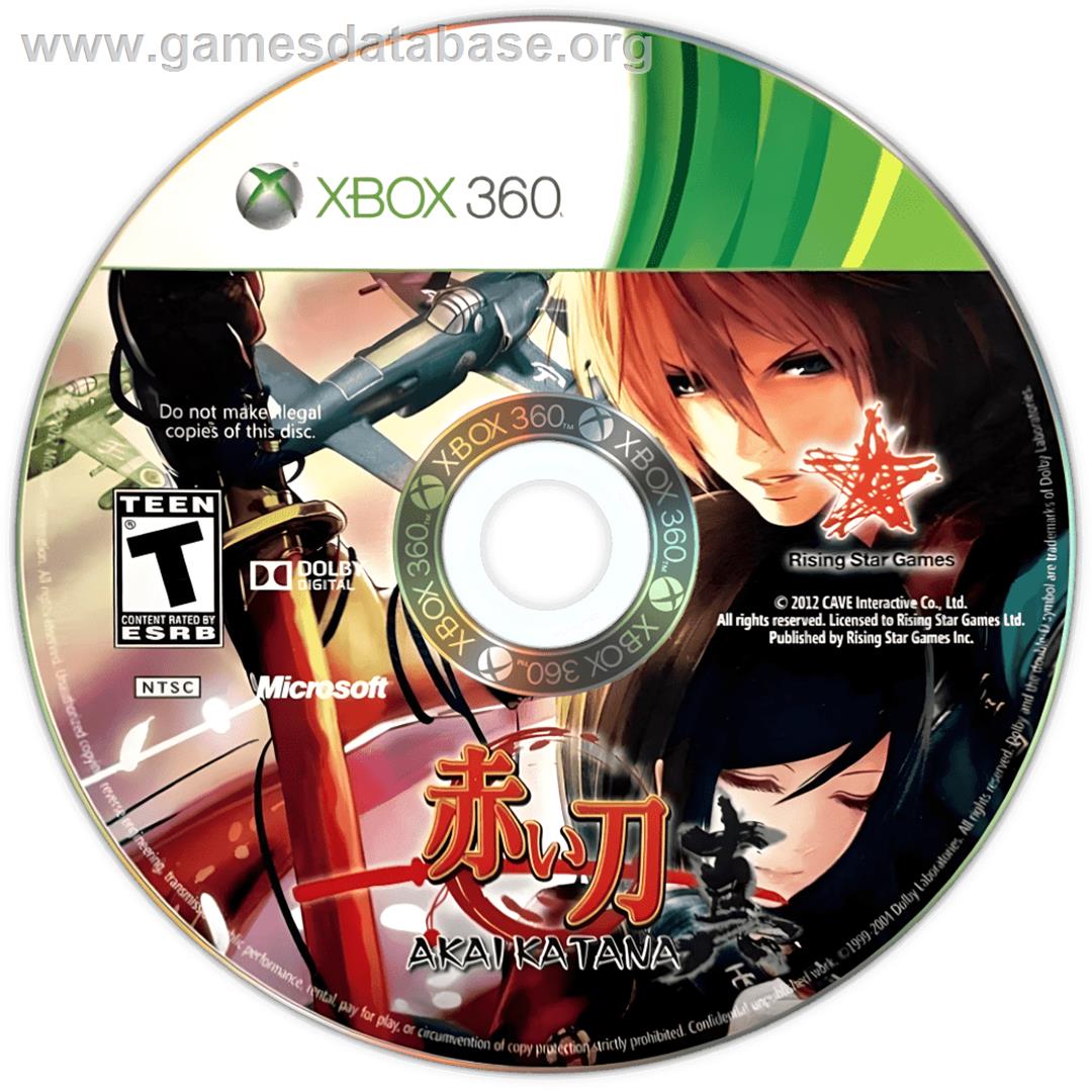 Akai Katana - Microsoft Xbox 360 - Artwork - Cartridge