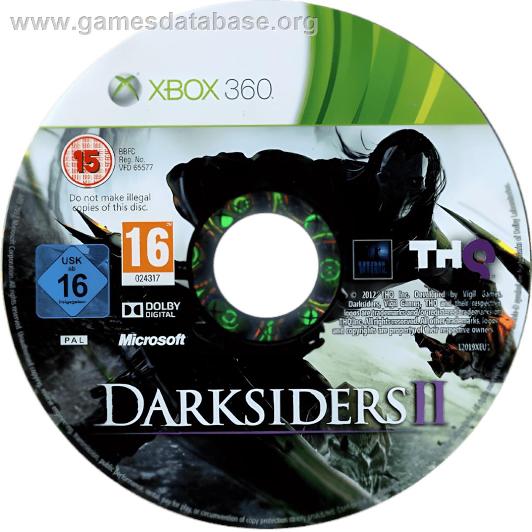Darksiders 2 - Microsoft Xbox 360 - Artwork - Cartridge