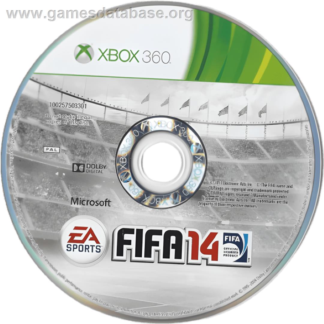 Fifa 14 - Microsoft Xbox 360 - Artwork - Cartridge