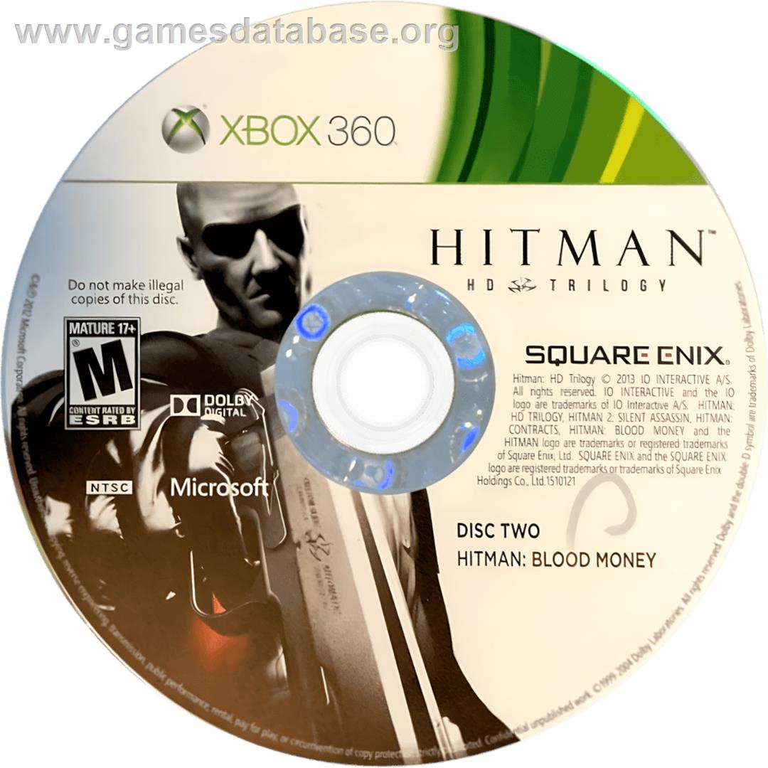 Hitman - Hd Trilogy - Microsoft Xbox 360 - Artwork - Cartridge