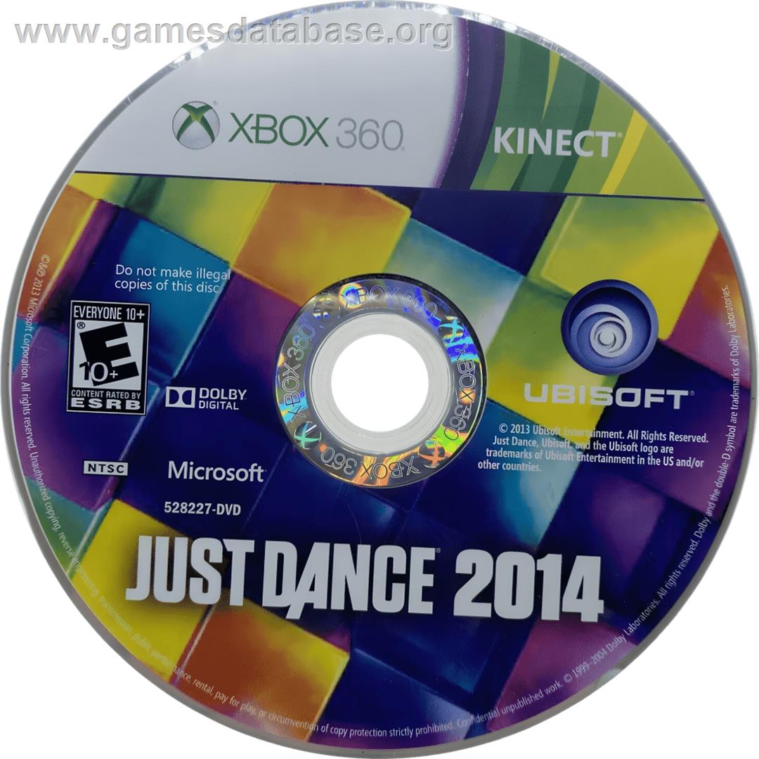 Just Dance 2014 - Microsoft Xbox 360 - Artwork - Cartridge