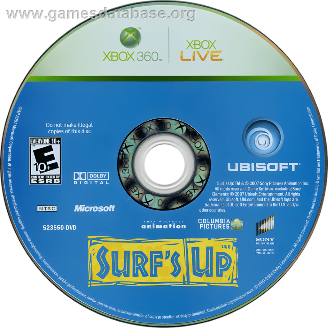 Rois De La Glisse, Les - Microsoft Xbox 360 - Artwork - Cartridge