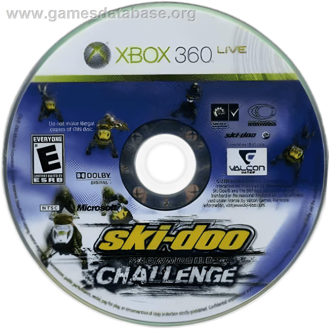 Ski-Doo Snowmobile Challenge - Microsoft Xbox 360 - Artwork - Cartridge