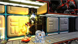 In game image of 'splosion Man on the Microsoft Xbox 360.