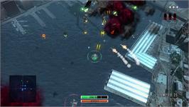 In game image of 0 Day Attack On Earth on the Microsoft Xbox 360.