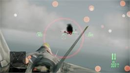 In game image of Ace Combat - Assault Horizon on the Microsoft Xbox 360.