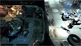 In game image of Alien Breed - Evolution on the Microsoft Xbox 360.