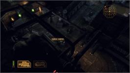 In game image of Alien Breed 3 - Descent on the Microsoft Xbox 360.