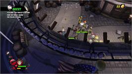 In game image of All Zombies Must Die! on the Microsoft Xbox 360.