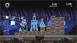 In game image of Angry Birds Trilogy on the Microsoft Xbox 360.