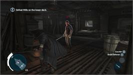 In game image of Assassin's Creed 3 on the Microsoft Xbox 360.