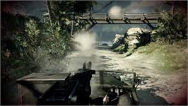 In game image of Battlefield - Bad Company 2 on the Microsoft Xbox 360.