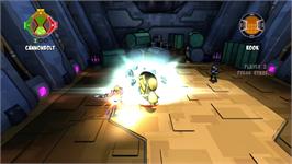 In game image of Ben 10 Omniverse 2 on the Microsoft Xbox 360.