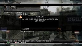 In game image of Blacklight - Tango Down on the Microsoft Xbox 360.