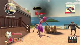 In game image of Bloody Good Time on the Microsoft Xbox 360.