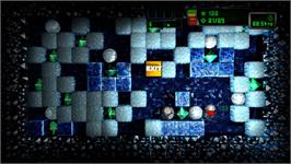 In game image of Boulder Dash Xl on the Microsoft Xbox 360.