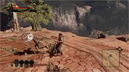 In game image of Bound By Flame on the Microsoft Xbox 360.