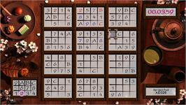 In game image of Buku Sudoku on the Microsoft Xbox 360.