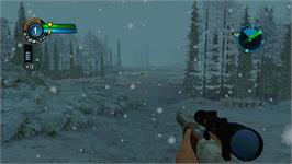 In game image of Cabela's Alaskan Adventures on the Microsoft Xbox 360.
