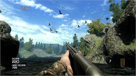 In game image of Cabela's Big Game Hunter 2010 on the Microsoft Xbox 360.