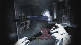 In game image of Call Of Duty 4 - Modern Warfare on the Microsoft Xbox 360.