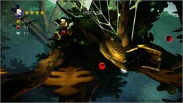 In game image of Castle Of Illusion Starring Mickey Mouse on the Microsoft Xbox 360.