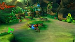 In game image of Crash Of The Titans on the Microsoft Xbox 360.