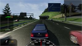 In game image of Crash Time 3 on the Microsoft Xbox 360.