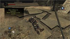 In game image of Dark Messiah Of Might And Magic - Elements on the Microsoft Xbox 360.