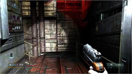 In game image of Doom 3 Bfg Edition on the Microsoft Xbox 360.